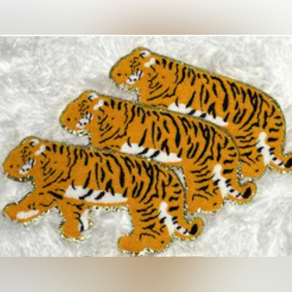 Tiger Chenille patch